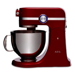 AEG Ultramix KM4000 Stand Mixer, Watermelon Red